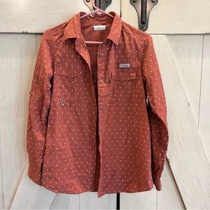 Columbia Button Down Shirt Size Medium
